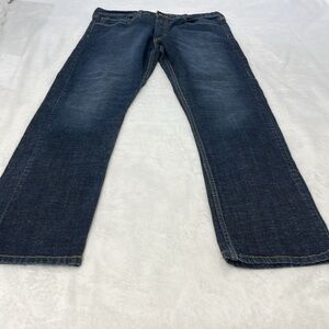 Levis, Signature by Levi Strauss S51 Men's Dark Blue Straight Jeans SIZE 36/34